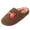.Brown, variant on Agkizg Womens Fuzzy Slippers, House Slippers, Plus Size Round Closed Toe Fuzzy House Slippers Warm Plushes Comfortable Casual Indoor Winter Slippers