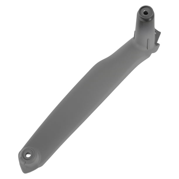 Cubierta de recorte de tirador de manija del lado del pasajero delantero y lado trasero derecho para BMW X5 E70 2008-2013 No.51416969404 Gris Negro ABS PC 1 Pc