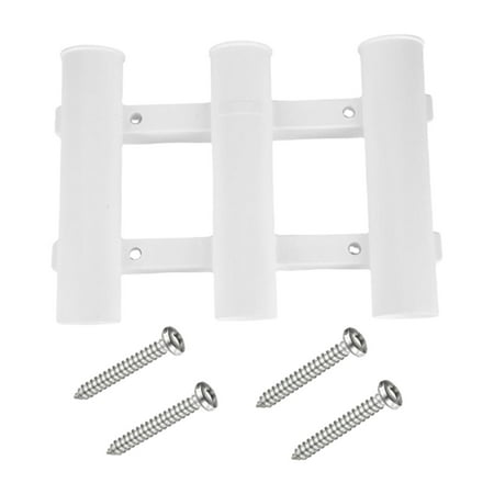 

Fishing Rod Holders Tubes | Heavy Duty 3 Pole Tube Assembly Rack Rod Holder | Fishing Rod Storage Tube Fishing Accessories Rod Holders With 4 Mounting Screws