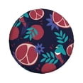 thumbnail image 2 of XMXY Pomegranate Flower Isolated Bird Spare Tire Cover, Universal Waterproof Cover for Jeep RV Tire Wheel Protection, 14 inch, 2 of 8