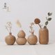 thumbnail image 5 of Jarrones De Madera Maciza Para Flores Secas Artesanía En Madera Jarrones De Madera Adornos Para La Decoración Del Hogar, 5 of 7