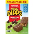 thumbnail image 3 of Quaker Chewy Dipps Chocolate Chip Granola Bars - 15.3oz/14ct, 3 of 5