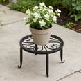 thumbnail image 4 of WSZZL Nordic Style Wrought Iron Flower Rack, Strong Load-Bearing Design for Large Pots, Elevated Ventilation for Healthy Plants, Perfect Indoor Decor for Living Balcony, 4 of 6