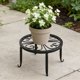 thumbnail image 4 of Estante para plantas de hierro forjado | Soporte para plantas de interior y exterior | Soporte decorativo para macetas para sala de estar, 4 of 6