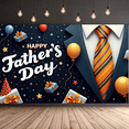 thumbnail image 7 of Elegant Design Happy Father's Day Party Banner Decorative Balloons Gift Boxes for Father's Day Celebration Family Gathering Outdoor Event, 7 of 7
