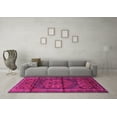 thumbnail image 3 of Ahgly Company Indoor Round Persian Pink Traditional Area Rugs, 8' Round, 3 of 4