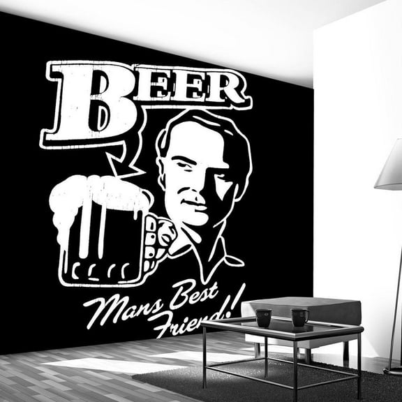 Tiptophomedecor Kitchen Wallpaper Wall Mural - Beer