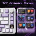 thumbnail image 3 of Teclado mecánico ATTACK SHARK X85Pro 75% con pantalla y perilla, 3 of 9