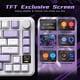 thumbnail image 3 of Teclado mecánico ATTACK SHARK X85Pro 75% con pantalla y perilla, 3 of 9