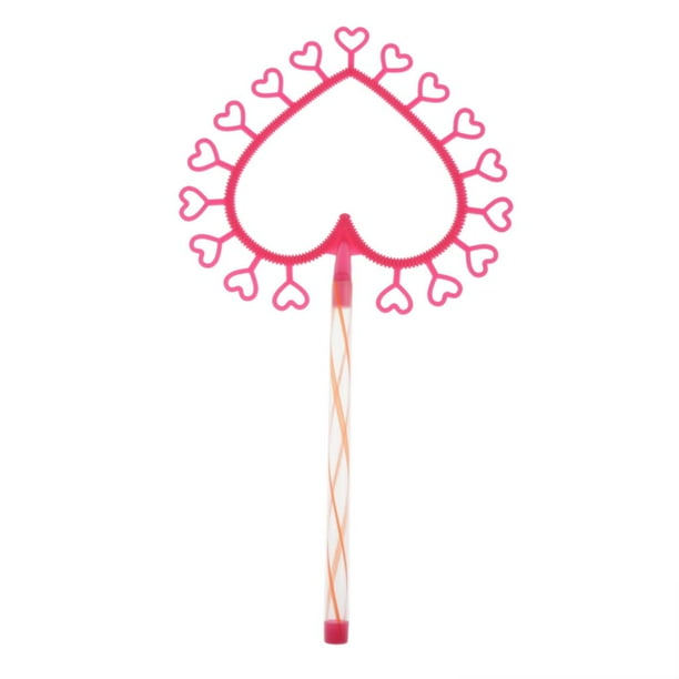 Los de Burbujas Hacen Que Mágicas de Burbujas Sean Fáciles de Jugar - Corazón rosado Sunnimix Bubble Show Props