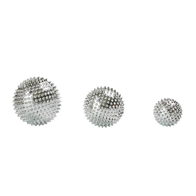 Esquirla 3pcs Self Massage Tool Body Foot Deep Tissue Massage Ball - Sliver