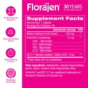 Florajen Women's Vaginal Probiotic, Triple Action for pH Balance & Comfort, 30 Count
