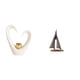 thumbnail image 1 of Figura de escritorio,Decoración de escritorio con forma de corazón para oficina o hogar,Escultura de velero,Estatua de velero,decoración de barco de vela,velero,Figura decorativa de resina, 1 of 8