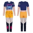 thumbnail image 4 of Girls Pop Stars Demon Hunters Clothes,Huntrix POP cazadora para niña POP cazadora para niña Disfraz Halloween Carnival Party Suit, Halloween Disfraz Set for 3-16 Years, 4 of 5