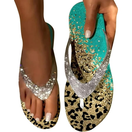 

Sandals for Women Dressy Summer Women Sandals Shoes Sparkly Casual Sandals Flat Sandals Flip Flop Cute Sandals Beach Sandals