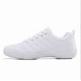 thumbnail image 2 of Girls Black Cheer Shoes White Cheerleading Shoes for Girls Breathable Youth Cheeerleading Dancing Shoes Competition Training Sneakers, 2 of 9