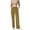 Khaki, variant on ibiyuan Corduroy Pants Women Wide Leg Corduroy Pants for Women Casual Work Pants Straight Leg Elastic Waist Solid Color Harem Pants with Pockets,Khaki