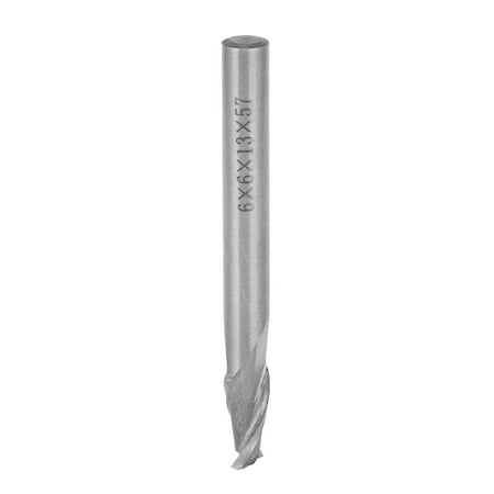 

Spiral End Mill CNC Milling Tools End Mill For Engraving Tool 6x6x13x57