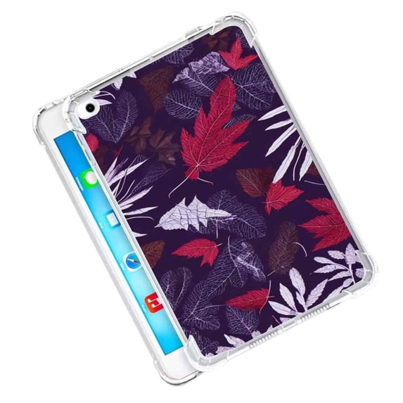 Compatible with iPad 9.7 inch Phone Case, Leaves-80-75 Case Silicone Protective for Teen Girl Boy Case for iPad 9.7 inch