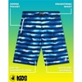 thumbnail image 2 of Body Glove Boys' Swim Trunks - UPF 50+ Quick Dry Bathing Suit, Sizes 8-18, 2 of 7