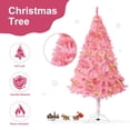 thumbnail image 3 of Soporte Metálico para Árbol de Navidad Adiwiid 180 cm 550 Puntas de Rama Rosa, 3 of 7