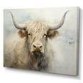 thumbnail image 2 of Designart "Minimalistic Beige Yak Art III" Yaks Canvas Prints, 2 of 7