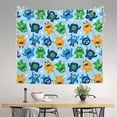 thumbnail image 2 of Sikiie Cartoon Monster tapestry wall hanging home decor for bedrooms, living rooms, dorms 60x51in, 2 of 6