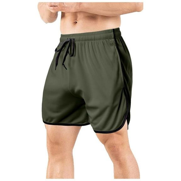 Youmylove Mens Shorts Versatile Mens Shorts Mesh Straight Shorts Pants Fitness Beach Sports Shorts Summer Beach Shorts