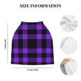 thumbnail image 6 of Haiem Purple Buffalo Plaid Baby Nursing Cover & Nursing Poncho - Multi Use Cover for Baby Car Seat Canopy, Stroller Cover, 360°Full Privacy Breastfeeding Coverage, 6 of 9