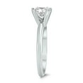 thumbnail image 2 of SZUL - Women's 3/4 Carat Diamond Solitaire Ring in 14K White Gold (H-I Color I1-I2 Clarity), 2 of 6