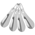 thumbnail image 4 of 4pcs Stainless Steel Shoehorn Keychains Portable Shoe Horn Senior Shoe Horn Boot Shoehorn, 4 of 7