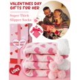 thumbnail image 2 of Womens Slipper Fuzzy Grips Socks Warm Fluffy Winter Thick Thermal Cozy Plush Socks 1Pairs, 2 of 6