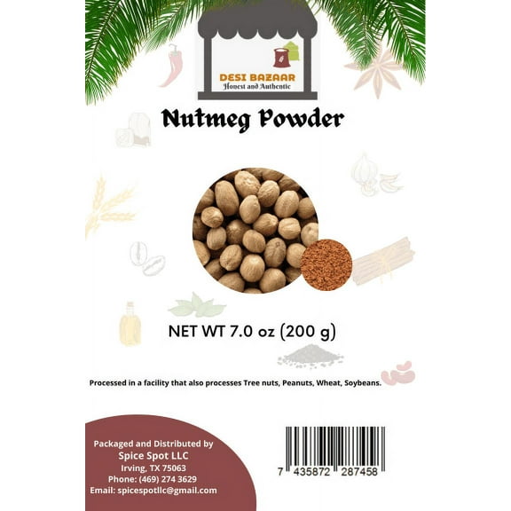 Desi Bazaar Nutmeg powder 200g 7.0 o.z.