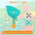 thumbnail image 3 of Propeller Game With 8 Propellers Flying Toy Device Plastic Pull String Saucer Thrower Funny Outdoor Toy For Boys And Girls, 3 of 8