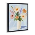 thumbnail image 2 of Stupell Industries Shabby Chic Floral Bouquet in Sleek White Vase Black Floating Frame Canvas Art, 25 x 31, by The Prints Vibe, 2 of 8