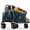 Blue, variant on Timber Ridge 47" L Collapsible Wagon with Tailgate & Brake, 300 lbs Heavy Duty Beach Wagon with All-Terrain Big Wheels, 250L Foldable Utility Cart for Sand Camping Sports Shopping, Green