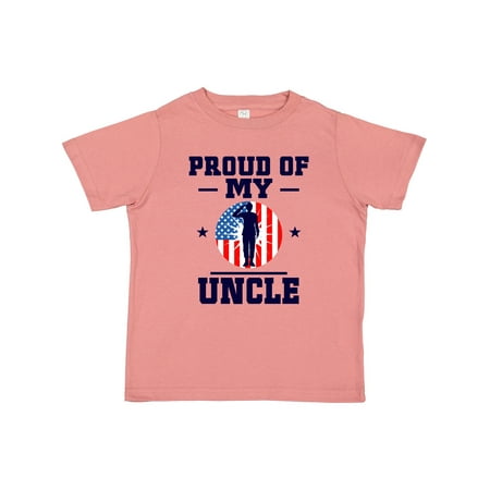 

Inktastic Military Uncle Proud Nephew Gift Toddler Boy or Toddler Girl T-Shirt