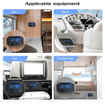 thumbnail image 6 of Dual Quick Charge USB QC3.0 and PD3.0 RV USB Outlet 12V USB Charger Car USB Port 12 Volt USB Outlet Socket Accessories,1 x Car Charger Socket 2 x setscrews,Black, 6 of 8