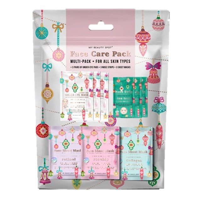 12 piezas para el cuidado del rostro. Season face care pack NAVIDEÑO