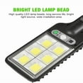 thumbnail image 6 of PURELY- Solar Wall Light Pir Motion Sensor Outdoor Garden Security Street Lamp Us, 6 of 6