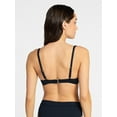 thumbnail image 5 of Time and Tru Women's and Women's Plus Size Compression Zipper Bikini Top, Sizes XS-3X, 5 of 5