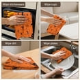 thumbnail image 6 of 2 Pcs Funny Kitchen Towels,Halloween Framed Icons Pattern Microfiber Dish Towels,Kitchen Tea Towels,Kitchen Towel Set (18" X 26"), 6 of 7