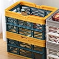 thumbnail image 5 of Collapsible Storage Crate with Folding Handles, Stackable Container for Easy Organization, 5 of 8