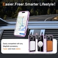 thumbnail image 3 of Magnetic Phone Case  for iPhone 13 Pro Max 6.7 inches with Yellowing Resistant & -Grade Protection [Compatible with Mag-Safe] for Men Wowen，Purple, 3 of 7