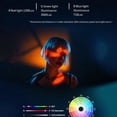 thumbnail image 2 of Anillo de Luz RGB para Fotografía, Luz de Selfie Recargable, Video en con Teléfono Portátil, Luz de Relleno de Jaula de Conejo para Estudio de Maquillaje, 2 of 5