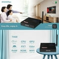 thumbnail image 3 of Tx68 Allwinner H618 android 12.0 Télévision Intelligente Box Double Bande Wifi6 Lecteur Multimédia 4k Décodeur Pk T95z Plus EU Plug 2+16 Go, 3 of 5