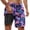 5-Dark Purple, variant on Kcolen Mens Swim Trunks 7 Inch Athletic Drawstring Men Swim Shorts Lightweight Bathing Suit Men's Swim Trunks Beach Summer Oversized Bathing Suit Beach Board Shorts