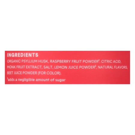Bellway Super Fiber + Fruit, Psyllium Husk Fiber Supplement Powder - Raspberry Lemon - 8.3oz