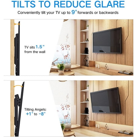 Liv Tilting Tv Wall Mount Bracket For Most 37 70 Inches With Max Vesa 600x400mm Loading Capacity Up To 132 Lbs Fits 16 18 24 Wood Studs Canada - Tv On Wall Mount Liv Tilting Tv Wall Mount Bracket For Most 37 70 Inches With Max Vesa 600x400mm Loading Capacity Up To 132 Lbs Fits 16 18 24 Wood Studs Canada - Tv On Wall Mount