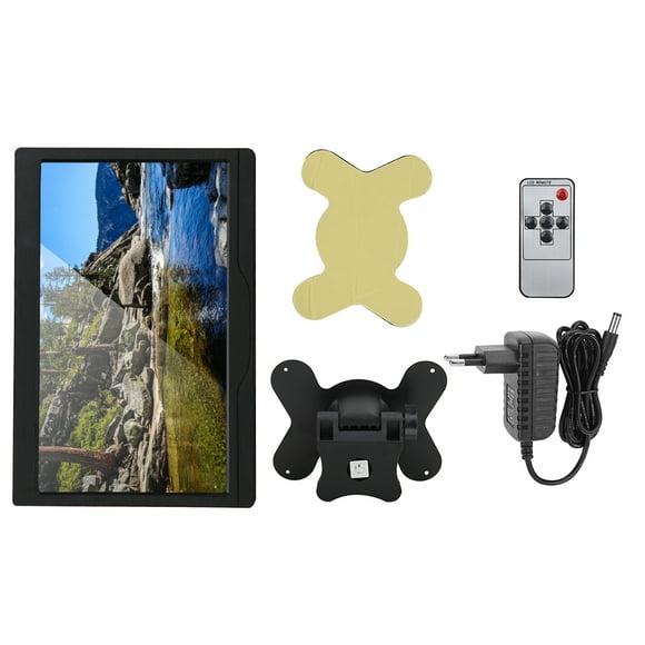 10.1in IPS Monitor Screen Industrial Portable 178° Wide Viewing Angle with HDMI/VGA/AV Interface 100-240Vwith Sound EU Plug 1280x800